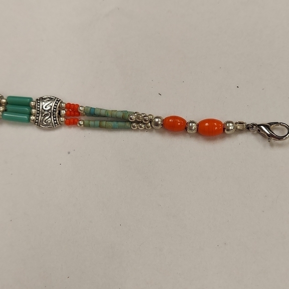 TRIBAL Silver Bracelet - Picture 4 of 6